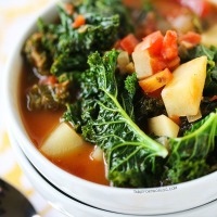 Tomato Kale & Potato Soup