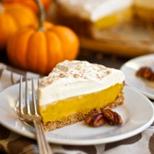Gluten-Free Pumpkin Cream Tart