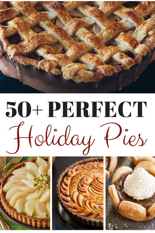 This collection of pies will be the perfect finish to your holiday meals. Oh, who are we kidding? We would take one of these homemade pies for dessert any night!