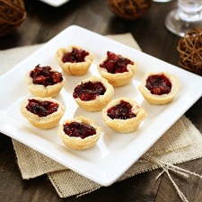 Mini Cranberry Walnut Tarts