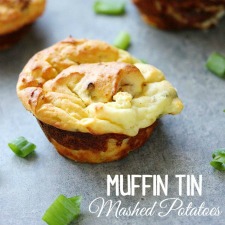 Muffin Tin Mashed Potatoes