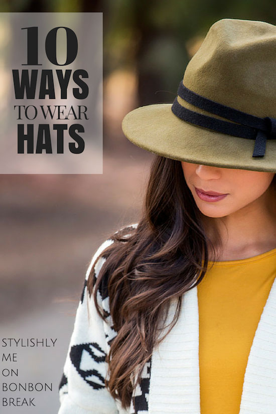 10 ways to wear hats 