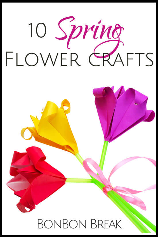 10 spring flower crafts for kids