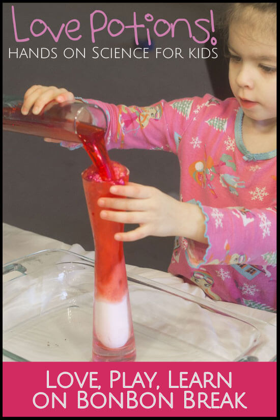 love potions - hands on science for kids