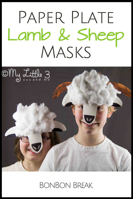 sheep and lamb masks