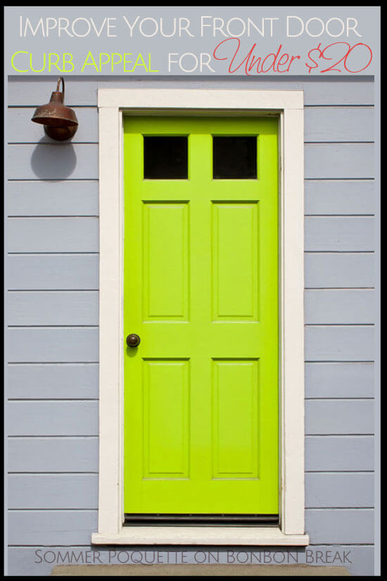 Improve Your Front Door's Curb Appeal for Under $20