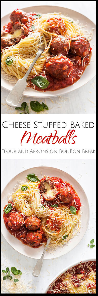 What could be better than meatballs? Meatballs stuffed with cheese! This delicious, time-saving recipe calls for baking rather than pan-frying the meatballs.