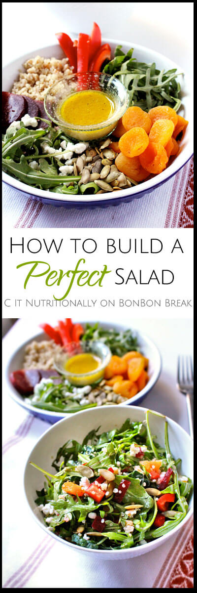 How to Build a Perfect Salad - these easy guidelines will set you on the right path!