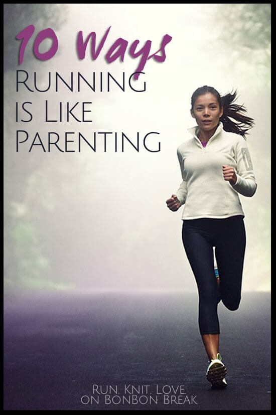 10 ways running is like parenting
