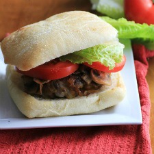 Caramelized-Onion-Mushroom-Cheeseburger-by-Noshing-With-The-Nolands