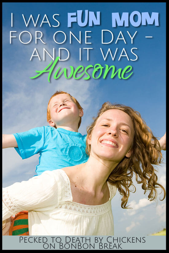 Susan tried out being the "fun mom" for a day and she LOVED it. Do you allow yourself to do the same?