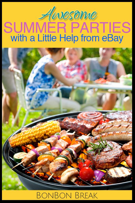 It always starts small and then builds and builds until you need to buy ever party supply and kitchen gadget under the sun to get ready for your summer backyard bbq, cookout, potluck or block party. Ebay can help.