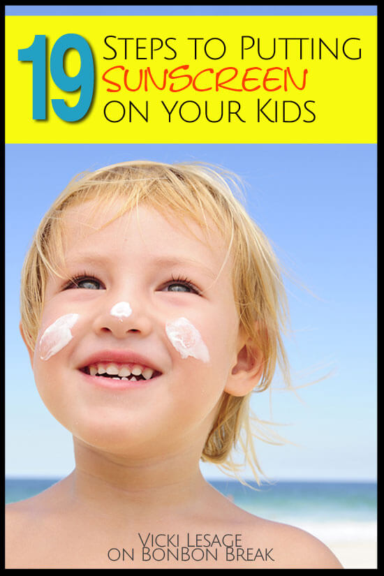 This should be easy, right? Follow these 19 simple steps to get your kids lathered up and protected from the sun's rays. (A little summer fun humor)