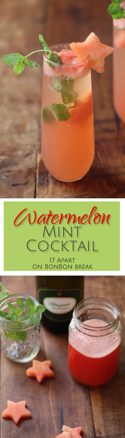 With just three ingredients, this Watermelon Mint Cocktail recipe delivers a bright, fresh beverage just perfect for summer sipping.