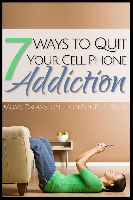 7 ways to quit your cellphone addiction