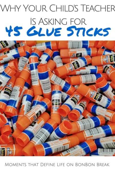 Why Your Child's Teacher is Asking for 45 Glue Sticks