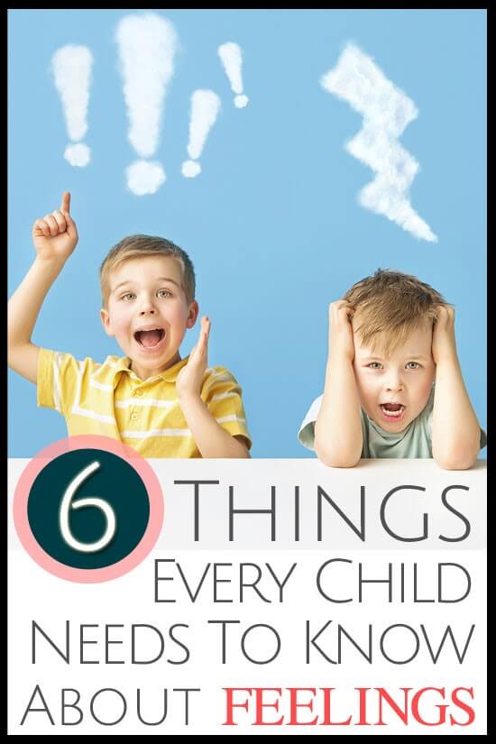 6 things every child needs to know about feelings - SO helpful Parenting Tips | Understanding our kids