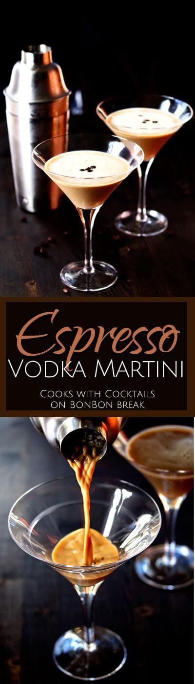 With a boost from both caffeine and booze, this no-kidding-around Espresso Vodka Martini will definitely help get any party started! 