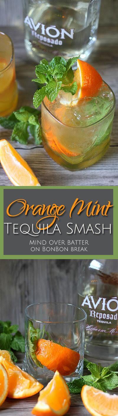This Orange Mint Tequila Cocktail is zesty and just bursting with brightness. It’s like your own personal sun, if your sun had a fuzzy warm tequila center.