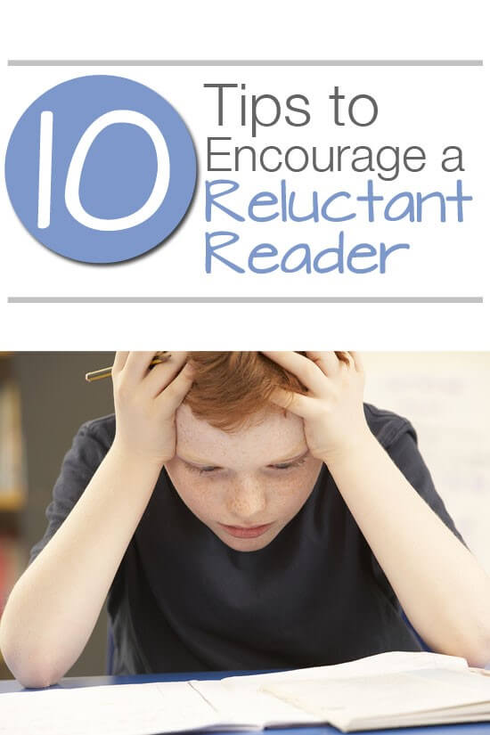 10 Tips to Encourage a Reluctant Reader