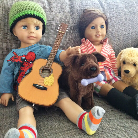 American Boy Doll and Friends