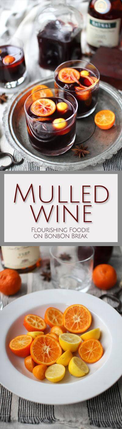 This mulled wine recipe includes apple cider and brandy, fresh apples and honey, along with oranges and limes to impart subtle citrus overtones.