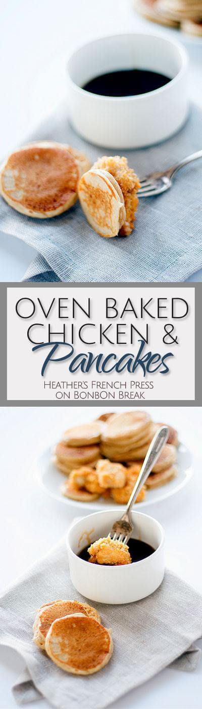 Whether you choose to serve Oven-Fried Chicken and Pancakes as breakfast, lunch, or dinner is totally up to you. Really, though, why decide? 
