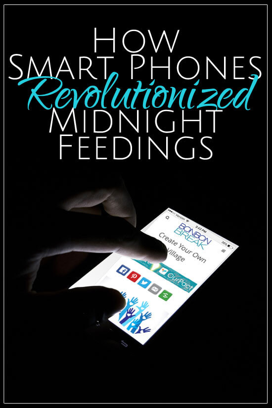 Smart Phones and Night Time feedings go hand in hand these days - great tips for new moms