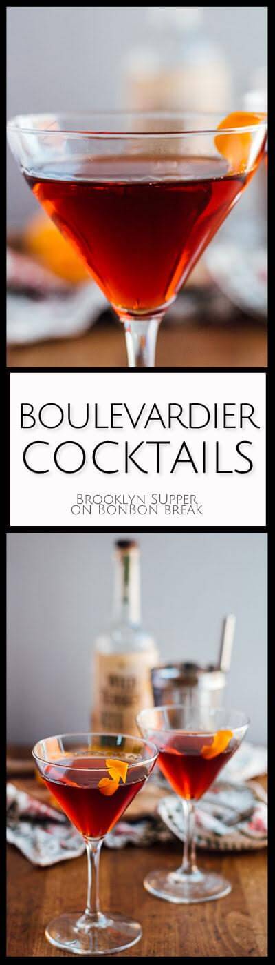 These Boulevardier Cocktails are perfect for priming your appetite for Thanksgiving dinner AND helping you smile while your family talks politics.