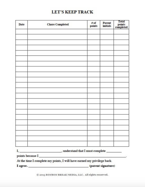 You’re Grounded and Now It’s Going to Sting {Printable} - BonBon Break
