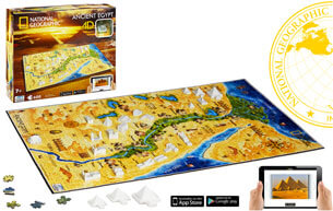 National Geographic 4-D puzzles Ancient Egypt