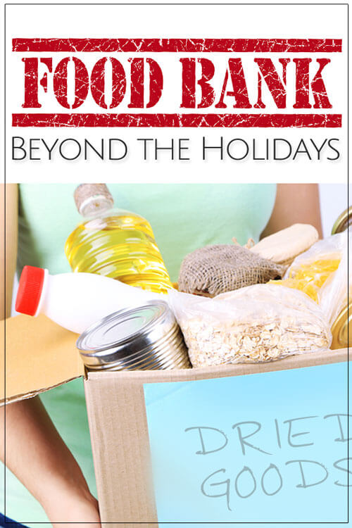 Learn about family-friendly activities to help food banks beyond the holidays. No one should go hungry at any time of the year.