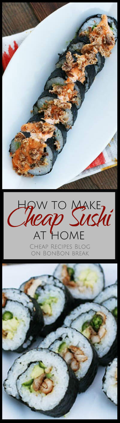 Get step-by-step instructions for making sushi at home without breaking the bank.