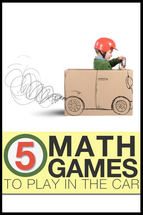 5 Math Games to Play in the Car