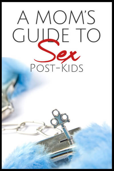 Sex after kids is...different. I think that is the only universally accurate way to explain it. 