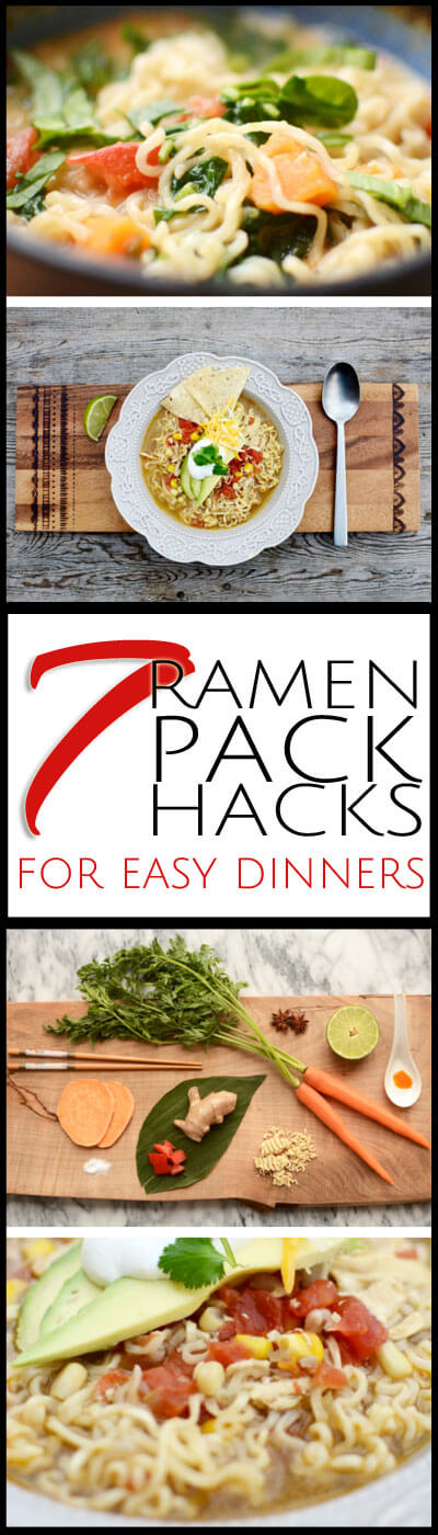 These 7 ramen soup recipes will save you during a busy week. Whether it is dinner or lunch, these are simple recipes for any home cook.