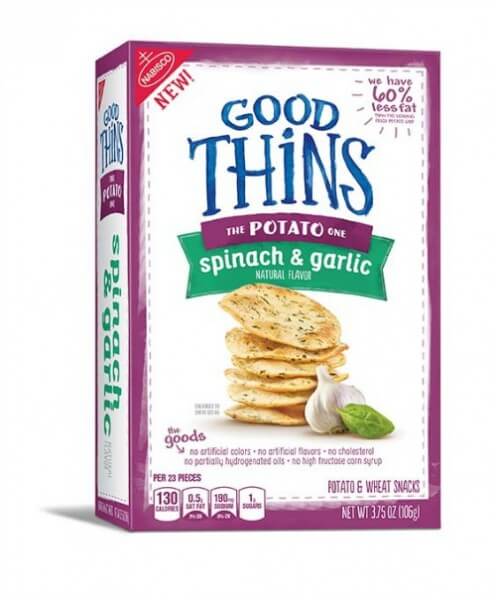 Share Something Good GOOD THiNS - Potato - Spinach & Garlic
