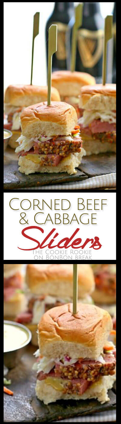 Corned Beef and Cabbage Sliders | BonBon Break