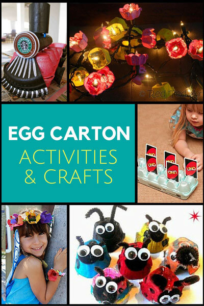 Egg Carton Crafts, Games and Activities to keep your kids engaged this Spring