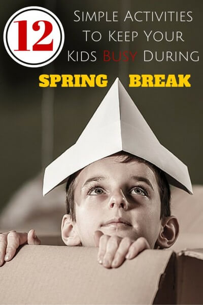 12 Simple Activities to Occupy Your Kids During Spring Break | BonBon Break