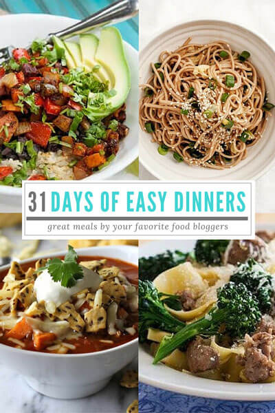 31-days-of-easy-dinners