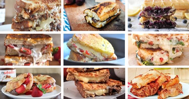 Grilled Cheese Sandwiches for Adults