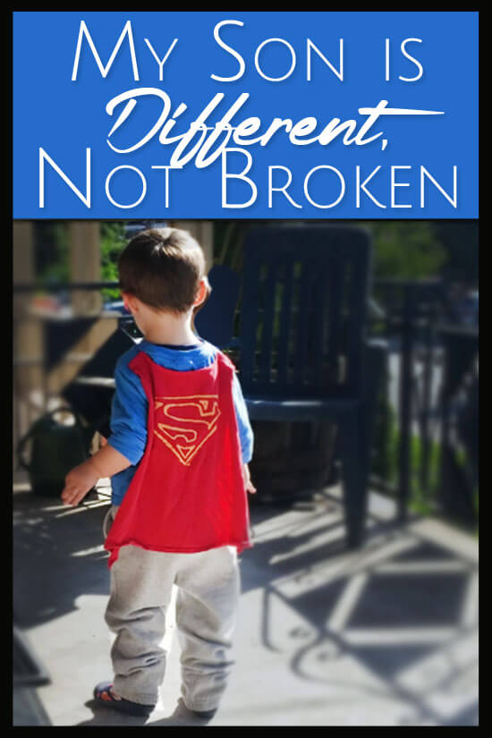 A mama's story: My son is different, but definitely not broken