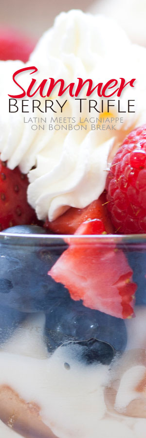 This Summer Berry Trifle is the perfect patriotic, fresh dessert recipe for a summer party. 