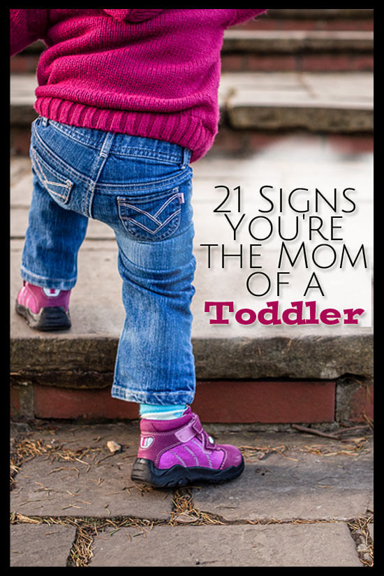 Being a toddler is more about their personality than their age! Here are 21 signs you're the mom of a toddler!