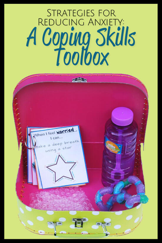 Effective and easy strategies for reducing anxiety that you can do right now to help your child. Learn how to create a coping skills toolbox.