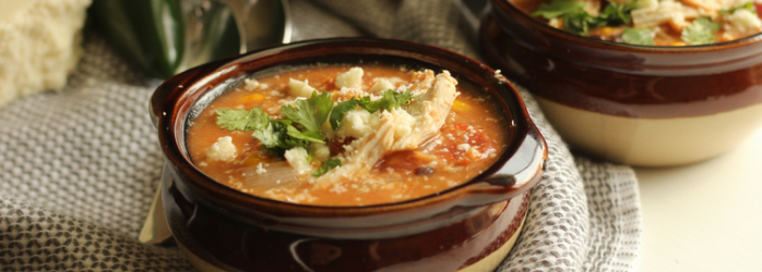 chicken enchilada crockpot soup