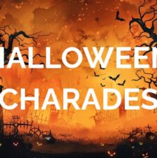 Halloween Charades for Kids (with printable game cards)